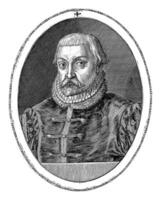 retrato de Juan Jorge de brandeburgo, crispijn camioneta Delaware pasado de moda i, 1574 - 1637 foto
