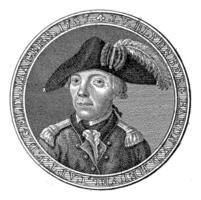 retrato de j. camioneta blyenberg, Abrahán jacobsz. casco, 1787 foto