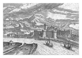 View of Ostia, Hendrick van Cleve, 1585 photo