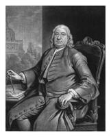 Portrait of Francis Smith, Alexander van Haecken, after William Winstanley, 1735 - 1757 photo