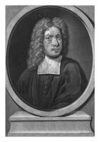 Portrait of the theologian Markus Steffensen, Pieter Schenk I, after P. Krantz, 1700 photo