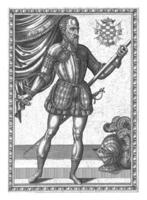 Portrait of the Duke of Alba, Frans Huys, 1546 - 1562 photo