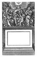 Divine Virtues, Hieronymus Wierix, 1563 - before 1619 photo