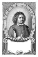 Portrait of Richard Collin, Petrus Clouwet, 1639 - 1670 photo