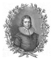 Portrait of Writer and Poet John Milton photo