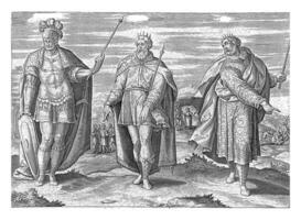 Rehoboam, Abiam and Asa, Jan Snellinck I attributed to, 1643 photo