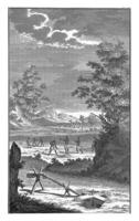 Khoi on mole hunting, Jan Caspar Philips, 1727 photo