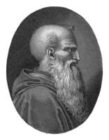 Portrait of Humanist and Writer Pietro Bembo, Giuseppe Benaglia, 1806 - 1830 photo