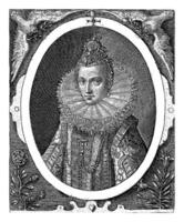 Portrait of Isabella Clara Eugenia, Crispijn van de Passe photo