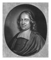 Portrait of Bernardus Somer, Jacob Gole, 1670 - 1724 Bernardus Somer, preacher in Amsterdam and other cities. photo