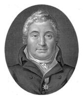 Portrait of Ennio Quirino Visconti, Pietro Becceni, after Locatelli, 1765 - 1829 photo