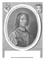 Portrait of Cardinal Francesco Barberini, Robert of Audenaerd, after Carlo Maratti, 1690 - 1723 photo