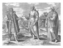 Manasseh, Amon and Josiah, Jan Snellinck I attributed to, 1643 photo