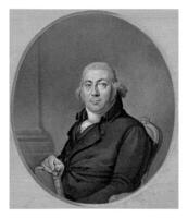 Portrait of Phoebus Hitzerus Themmen, Ludwig Gottlieb Portman, after Jacques Kuyper, 1794 - 1828 photo