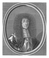 Portrait of Franz Augustin, Count of Waldstein, Cornelis Meyssens, after Adriaen van Bloemen, 1670 - 1674 photo
