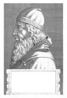 Bust of Aristotle, Enea Vico, 1546 photo