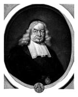 Portrait of Ernst Ludwig Aveman, Pieter Schenk I, 1689 - 1713 photo