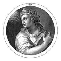 Delphic Sibyl, Crispijn van de Passe I, 1601 photo