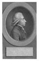 Portrait of Emmanuel Joseph Sieyes, Lambertus Antonius Claessens, c. 1792 - c. 1808 photo