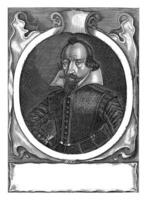 retrato de pedro mariscal, Pablo Delaware Zetter, 1622 - 1624 foto
