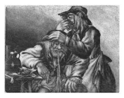 Vomiting Man, Jacobus Harrewijn, 1690 photo