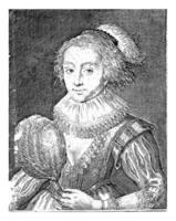 Portrait of Katherine Manners, Duchess of Buckingham, Magdalena of Passe photo