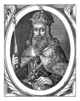 Charlemagne as one of the nine heroes, Willem van de Passe, 1621 - 1636 photo