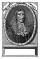 Portrait of Nicolaas Hoboken, Christiaan Hagen, 1669 photo