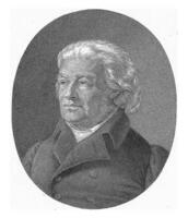 retrato de Samuel Thomas von charlando, karl barth, 1844 foto