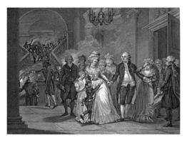 Louis XVI says goodbye to his family photo