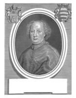 retrato de cardenal giambattista patrizi, girolamo rossi yo, después pietro nelly, 1715 - 1762 foto