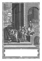 parábola de el pródigo hijo el pródigo hijo devoluciones hogar, dominicus custodio, C. 1579 - C. 1615 foto