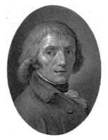 Portrait of poet Giuseppe Parini, Francesco Rosaspina, after Monogrammist AA draughtsman, 1772 - 1841 photo