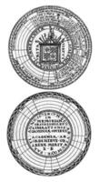 Seals of the University of Groningen with names of professors and coat of arms, Nicolas Chevalier, 1706 - 1720 photo