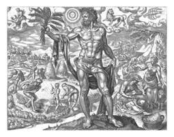 Zomer, Philips Galle, after Maarten van Heemskerck, 1563 photo