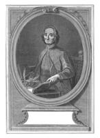 Portrait of Giovanni Maria Lancisi, Johann Gottfried Pfautz, 1702 - 1760 photo