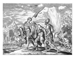 conversión de Pablo, anónimo, después felipe galle, después Marten camioneta heemskerk, 1646 foto