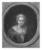 Portrait of Jacoba van Selstede, Jan de Groot, 1734 - 1776 photo