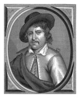 Portrait of Livinus van Zeele, Cornelis Meyssens, 1650 - 1660 photo