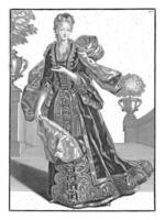 retrato de henriette amalia de anhalt-dessau, anónimo, 1724 - 1751 foto