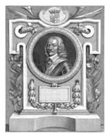 Portret van Francois de L'Hopital, Johannes Valdor II, 1649 photo