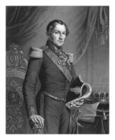 Portrait of Leopold I, King of Belgium, Lucio Querino Lelli, 1853 photo