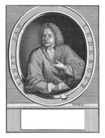 Portrait of Ernst Jan Ledeboer, Isaac Ledeboer, 1717 photo