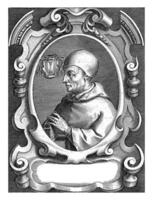retrato de el agustino Egidio colonna romano, cornelis Galle i, después Jacques franckaert yo, 1636 foto