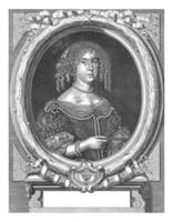 retrato de margarita Louise de Orleans, adrien haelwegh, C. 1647 - C. 1696 foto