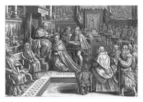 coronación de cosimo Delaware' medici en 1569 foto