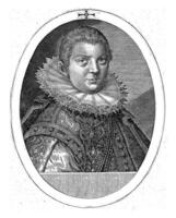 Portrait of Christian II of Saxony photo