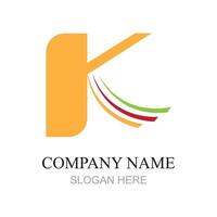 vector gráfico ilustración de el letra k logo Perfecto para tienda marcas, empresa logotipos, negocios, recuerdos, etc