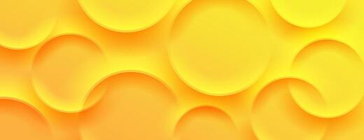 abstract yellow orange background with circle texture. great for banner, poster, cover, web, etc. vector illustration