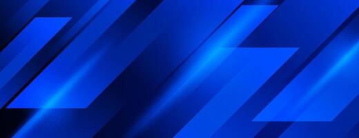 abstract futuristic background with blue stripes and light. vector illustration